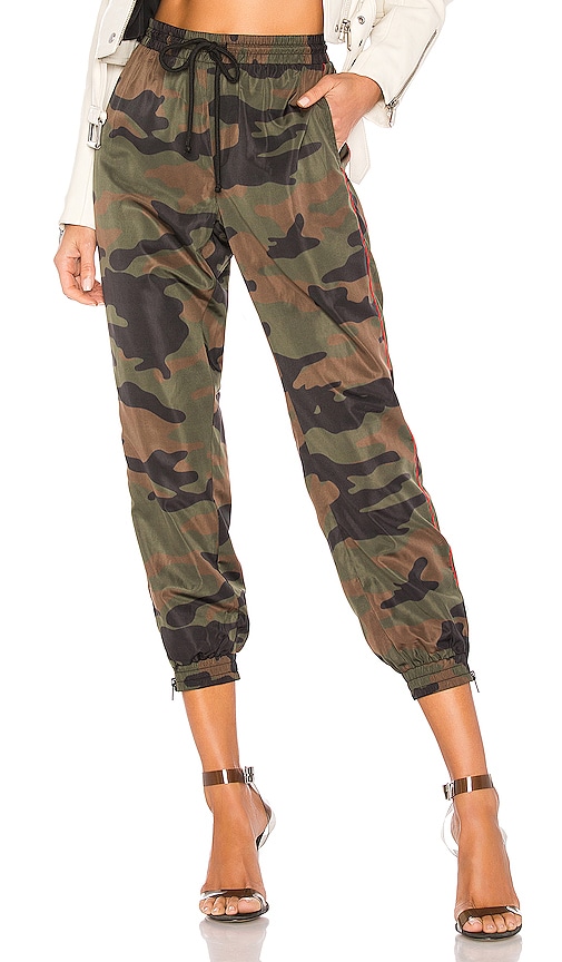 camo track pants