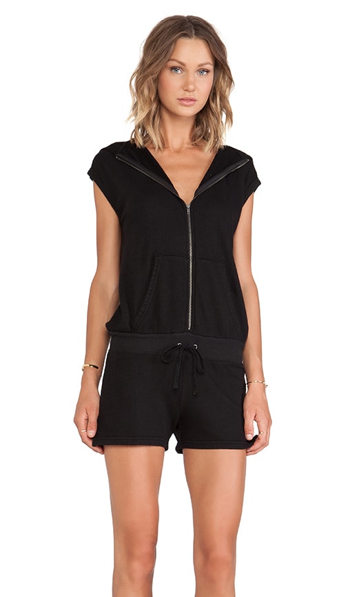 Sleeveless Hooded Romper