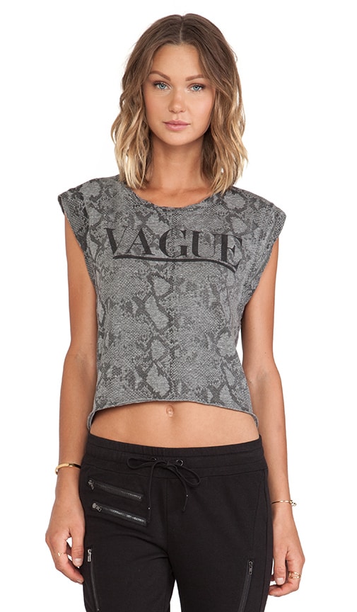 Vague Distressed Crew Neck