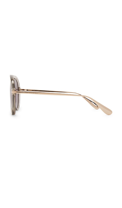  Past Midnight The Luxe Sunglasses In Neutral. 