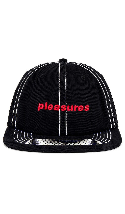 Pleasures Iris 6 Panel Hat in Black