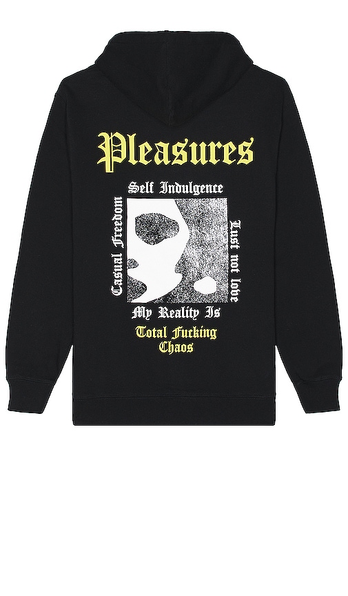 Pleasures Reality Hoodie in Black