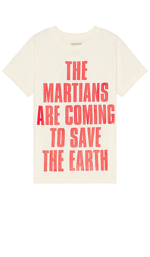 Pleasures Martians T-shirt in Natural