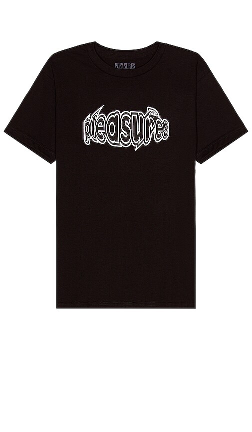 【PLEASURES】 MASTER T-SHIRT Black Pleasures Strain Logo T-Shirt in Black | REVOLVE