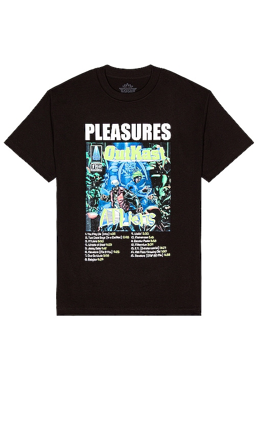 Pleasures Atliens T-Shirt in Black