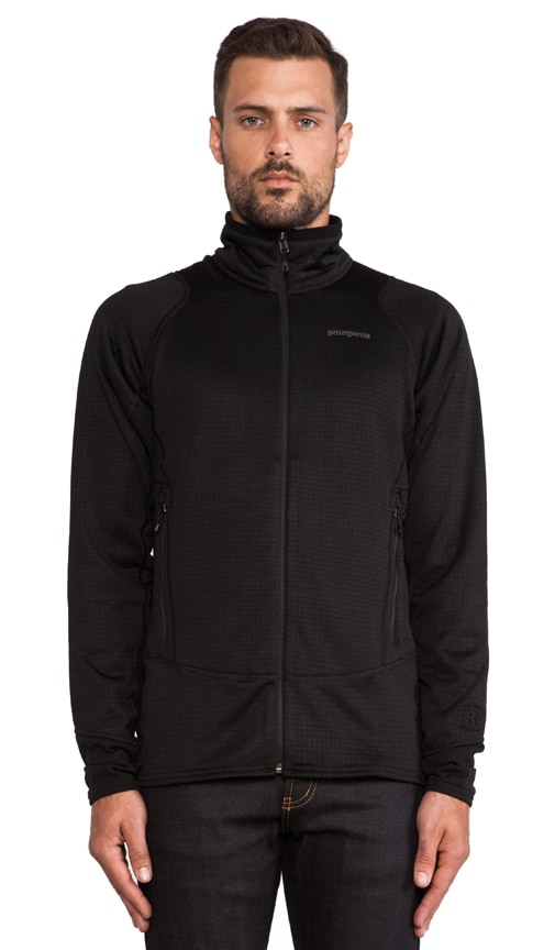 patagonia black full zip