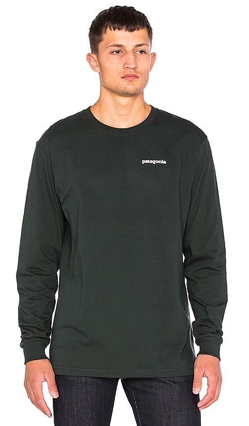 patagonia p6 logo long sleeve