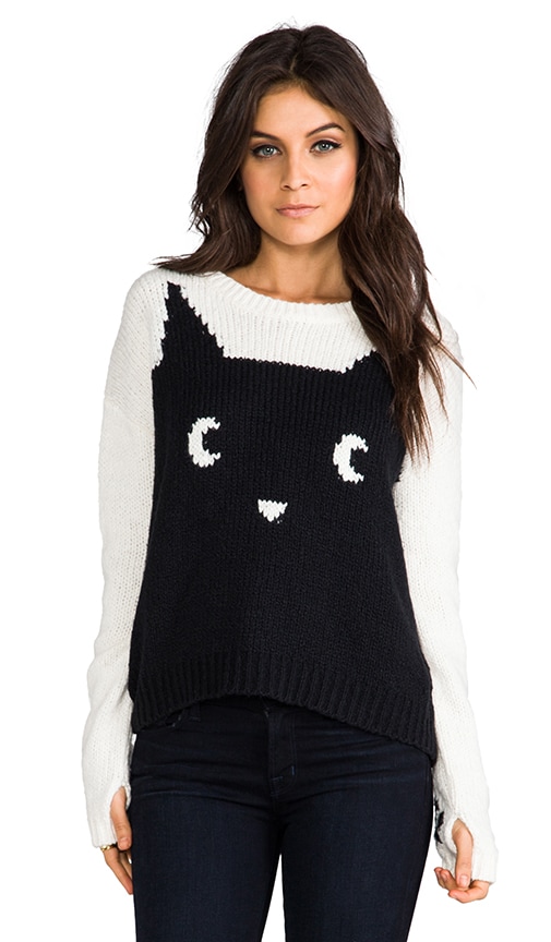 Meow Pullover Sweater