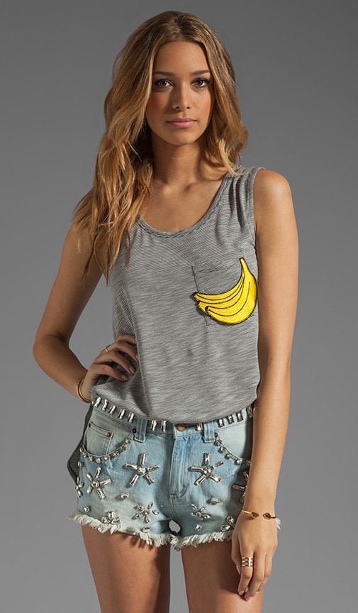 x the man repeller George Fruit Pocket Tank