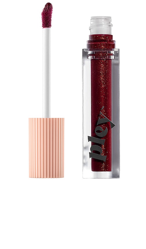 Pley Beauty Lust + Found Lip Gloss Lacquer In Burgundy