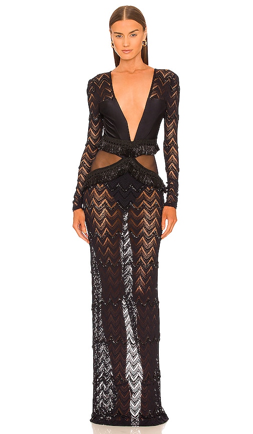 patbo plunge netted beach dress Plunge Netted Beach Dress by PatBO at THE MILE