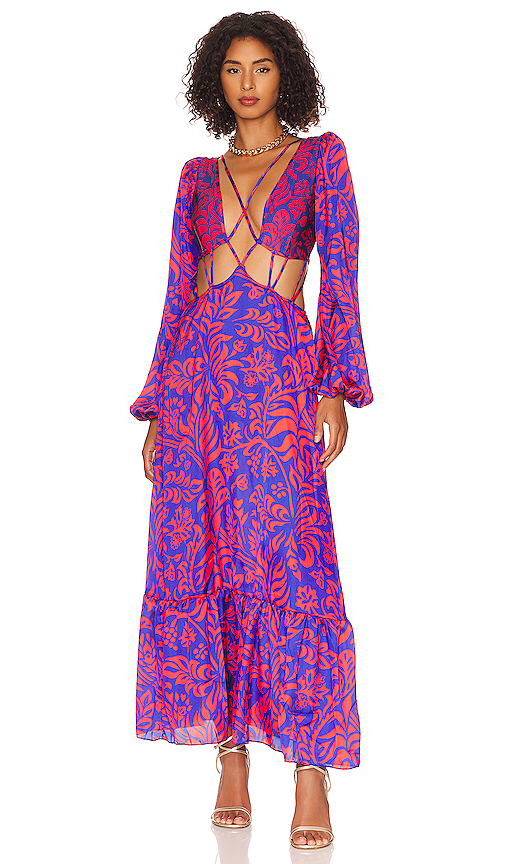 revolve nike faux fur jacket