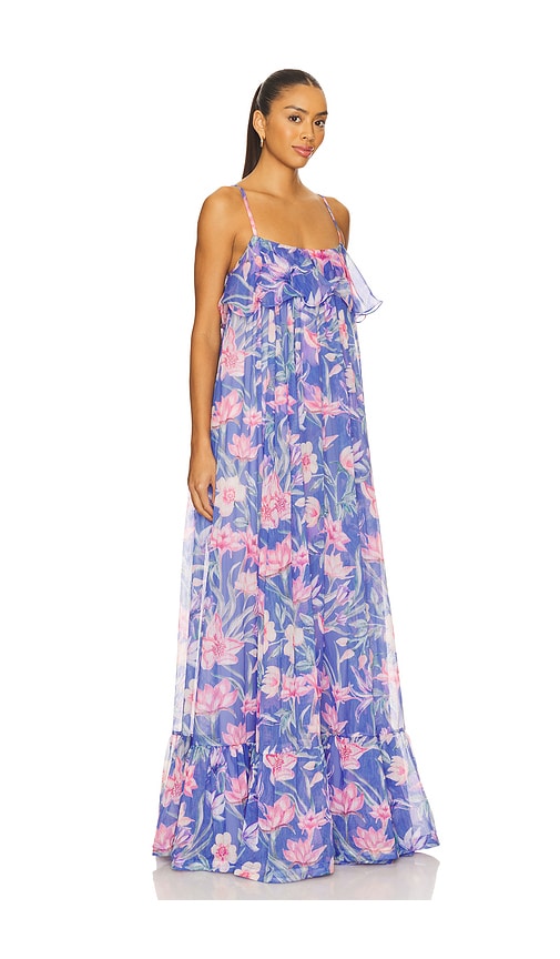 Patbo Amaryllis Maxi Dress In Blue