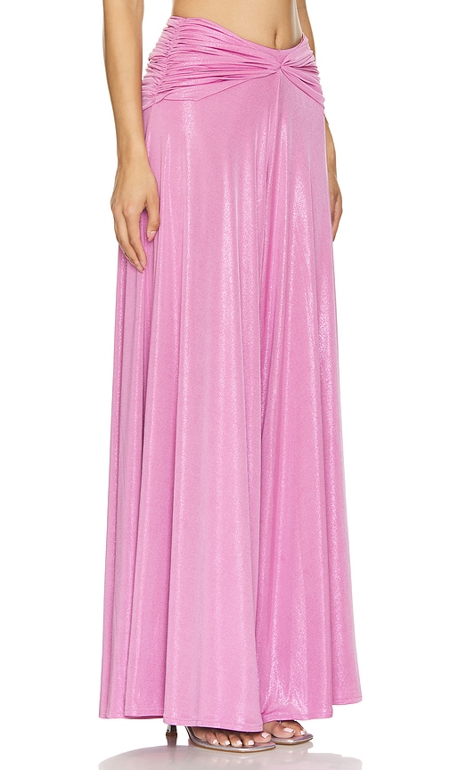 Shop Patbo Wide Leg Pant In Purple