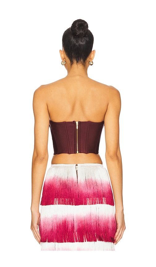  Patbo Corset Top In Red. Size 2. Also In 4. 