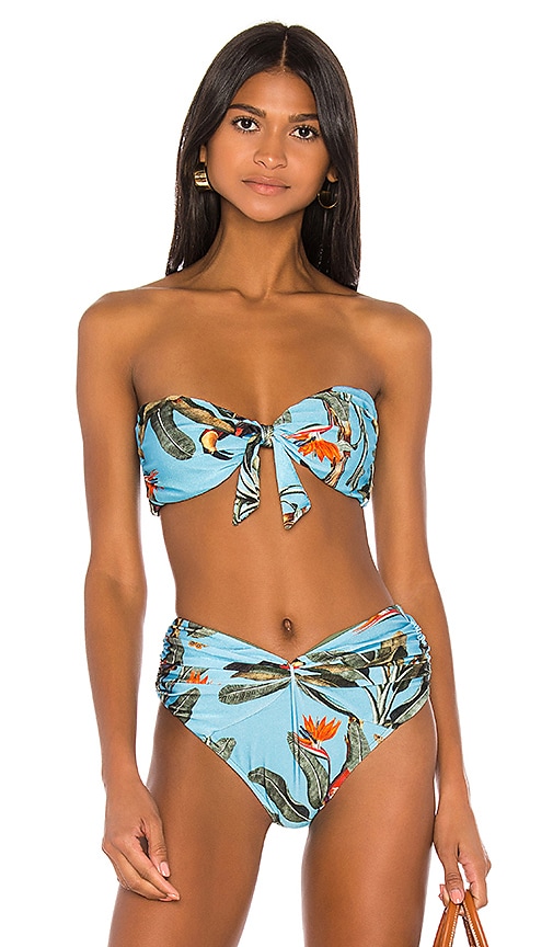 tropical bikini top