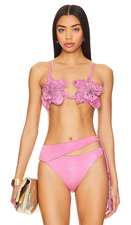 PatBO Orchid Bralette in Lilac