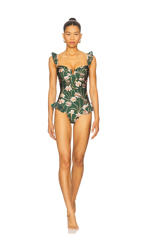 PatBO Botanic Retro Flutter One Piece