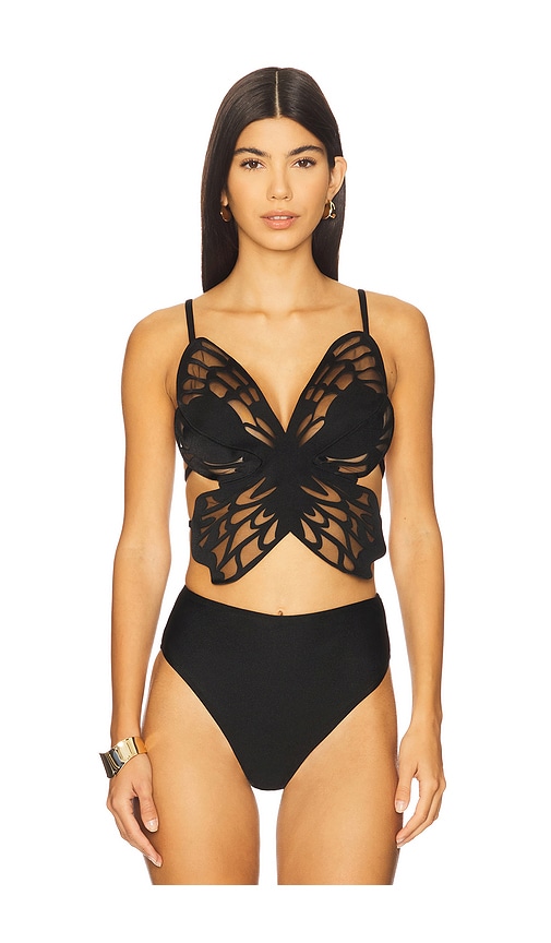 Runway Tulle Butterfly Top in . - size L (also in M, S, XL, XS) - PatBO - Modalova