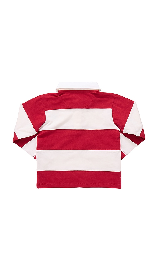 Pink Chicken Albert Rugby Shirt In Red