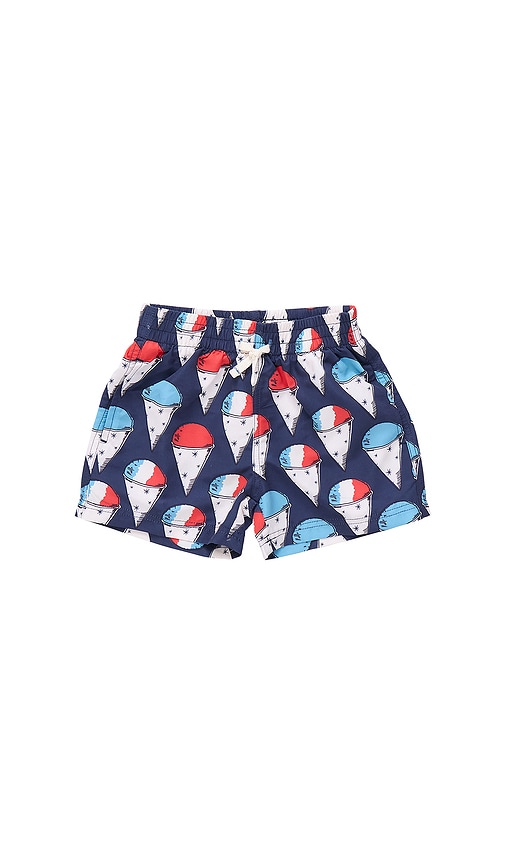 Pink Chicken Boys Swim Trunk
