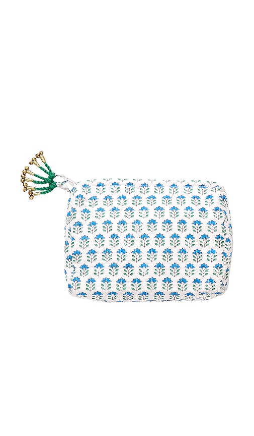 Small Quilted Pouch in - Pink Chicken - Modalova