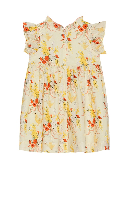 Pink Chicken Girls Jennifer Dress In Yellow Chicks