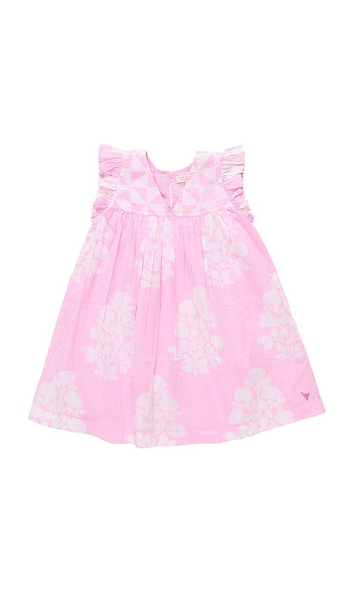 Girls Courtney Dress in Pink. - size 2 (also in 3, 4) - Pink Chicken - Modalova