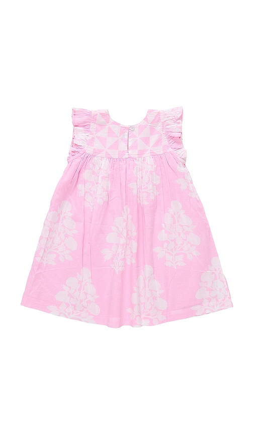 Pink Chicken Girls Courtney Dress In Pink Bouque
