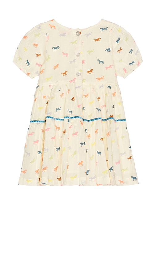 Pink Chicken Girls Charlie Dress In Ivory