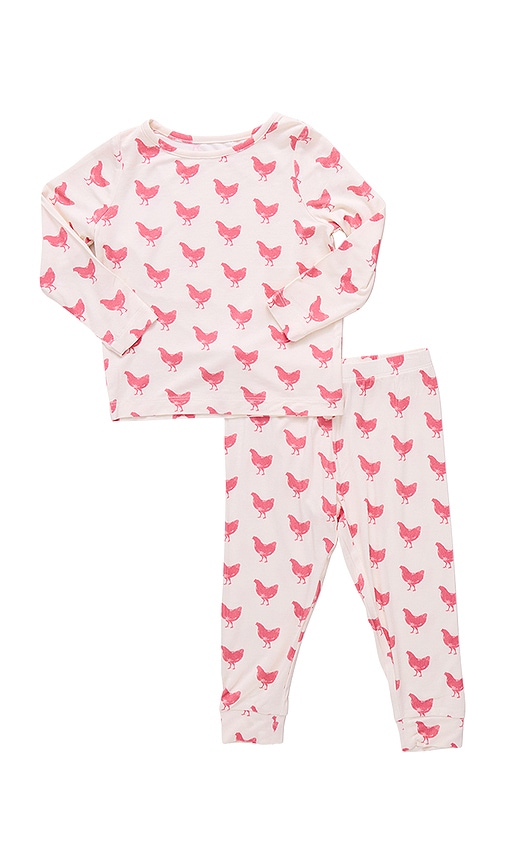 Pink Chicken Bamboo PJ Set