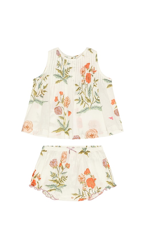 Pink Chicken Baby Girls Jaipur 2-Piece Set