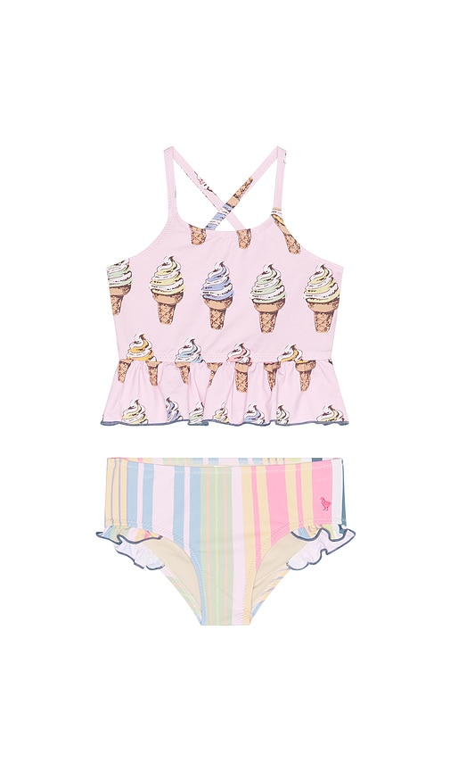 Pink Chicken Girls Joy Tankini | Thumbnail 3