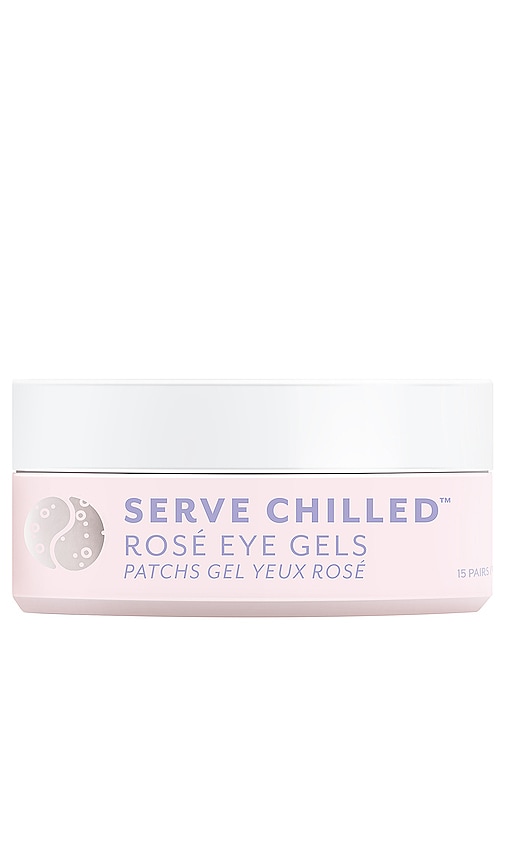 Serve Chilled Rose Eye Gels 15 Pair in Beauty: NA.