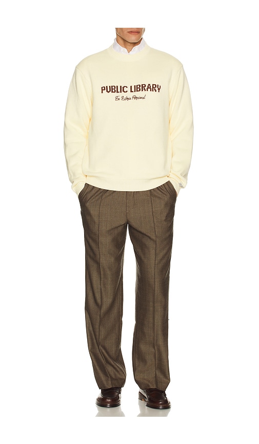  Percival Jumper Public In Cream. Größe S. Also In M, L, Xl/1x. 