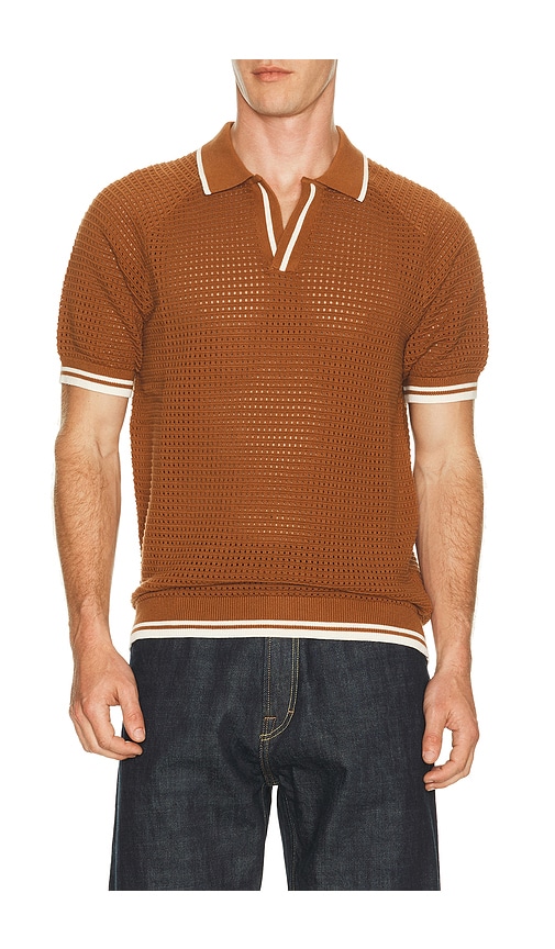 Percival Casa Martini Knitted Tennis Polo | Thumbnail 7