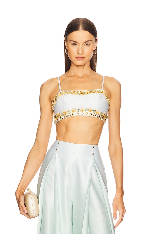 Papa Don't Preach x REVOLVE Got You Hooked Top in Green