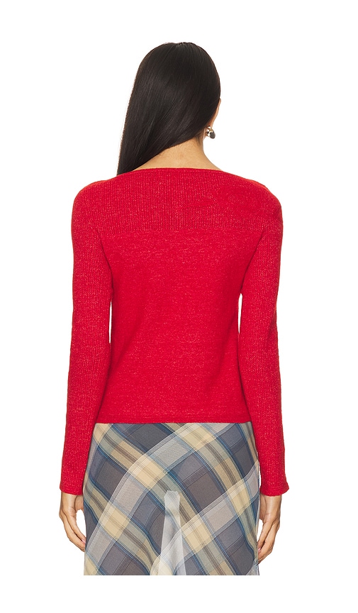  Peachy Den Cardigan Claudine In Red. Größe S. Also In Xs. 