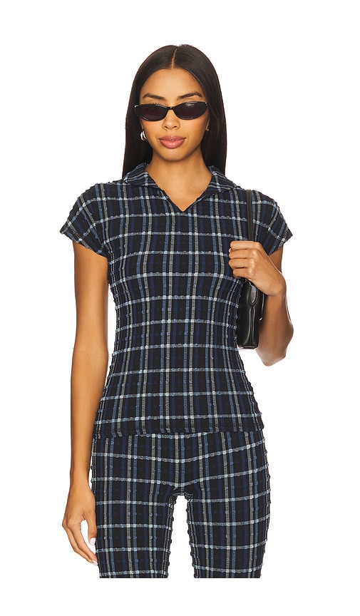 Peachy Den The Cindy Polo Top