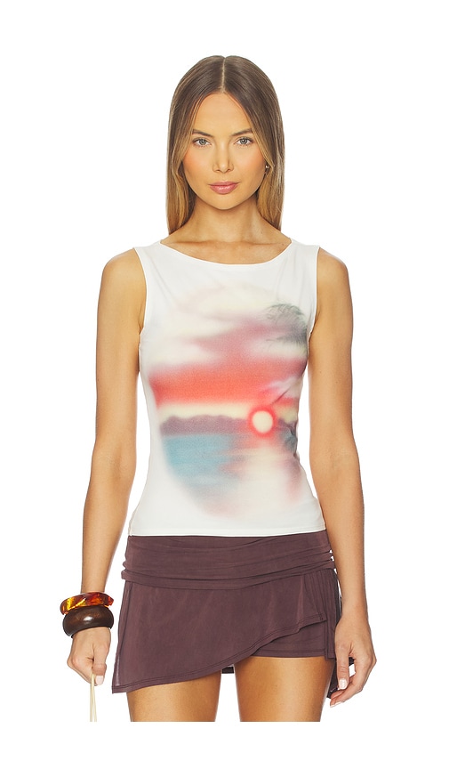 Peachy Den Souvenir Top