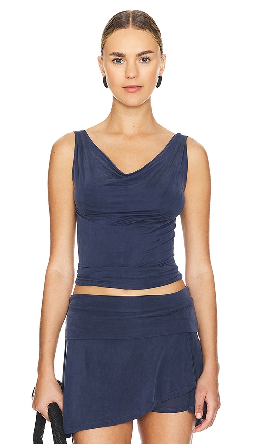 新品　Peachy den オフショル　タンクトップ　The Kylie Top The Kylie Top, Sea Salt – Peachy Den