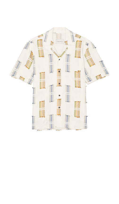 Quay Cuban Collar Shirt in White. - size XL/1X (also in L, M, S)