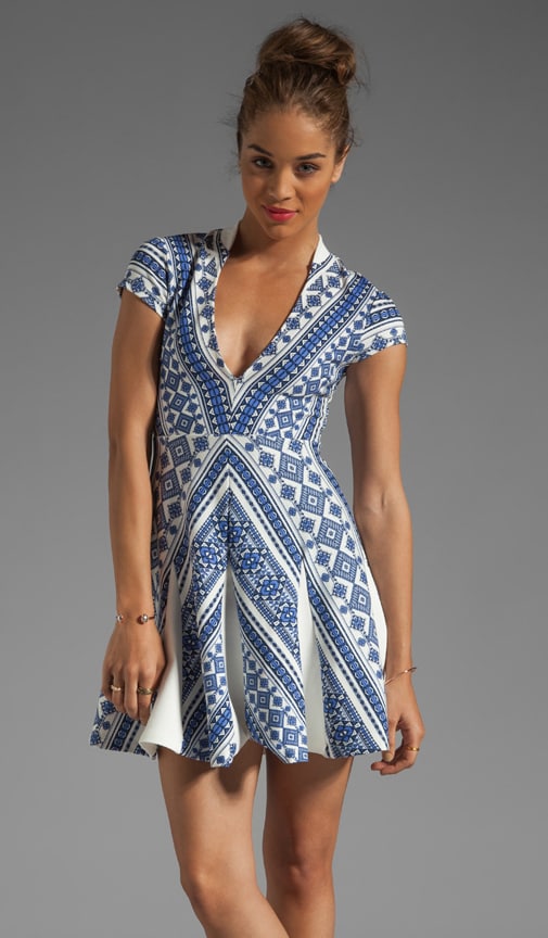 Deep V Dress