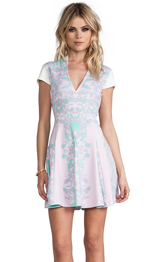 Deep V Mini Dress