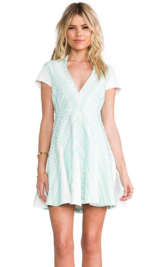 Deep V Dress