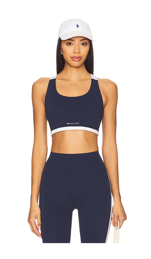 Highgate Sports Bra in Navy. - size XXS (also in L, XL, XS, XXL)