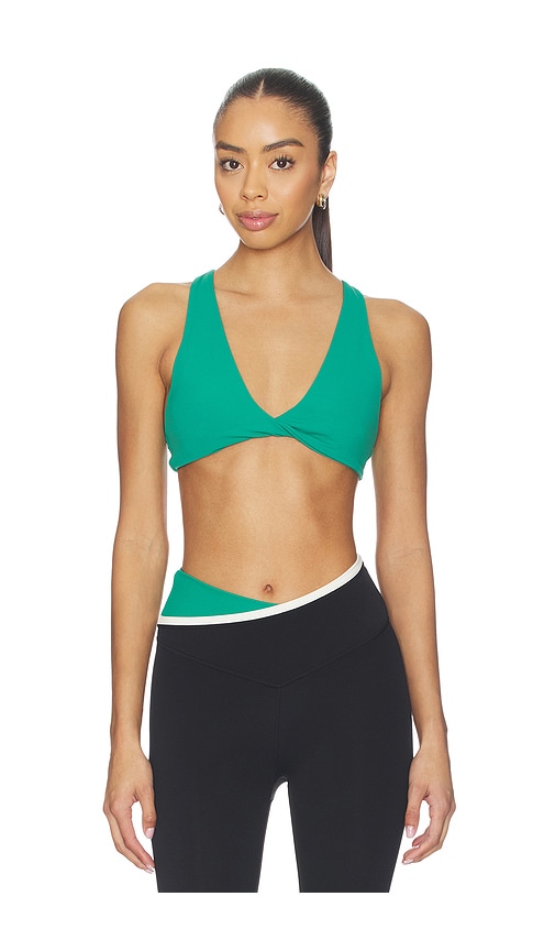 P.e Nation Swift Sports Bra In Green