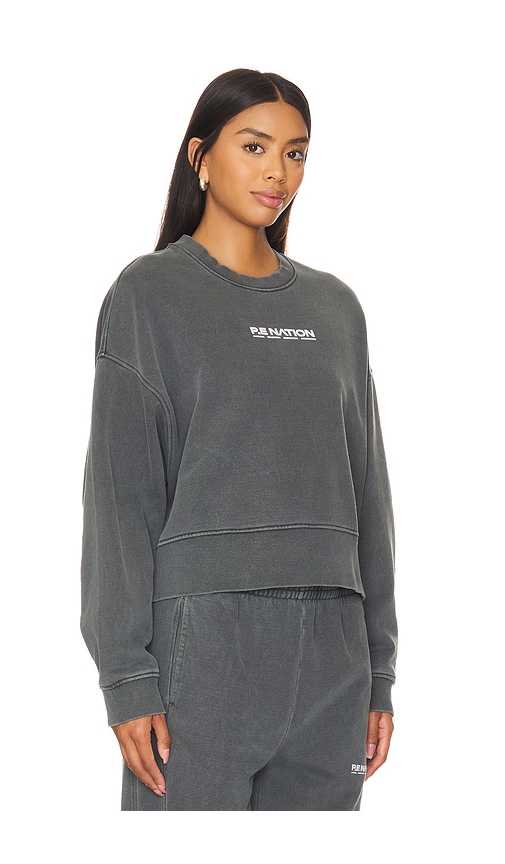 Shop P.e Nation Purpose Sweatshirt In Grey