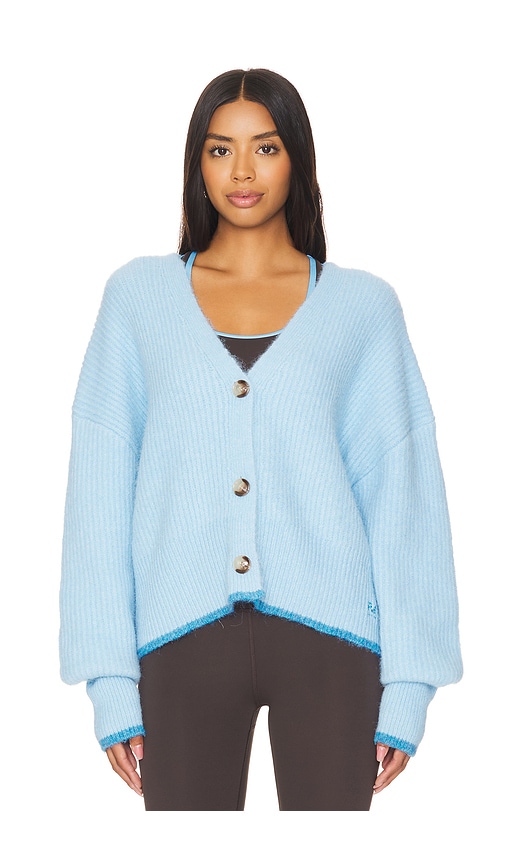 P.E Nation Illuminate Knit Cardigan in Sky Blue REVOLVE