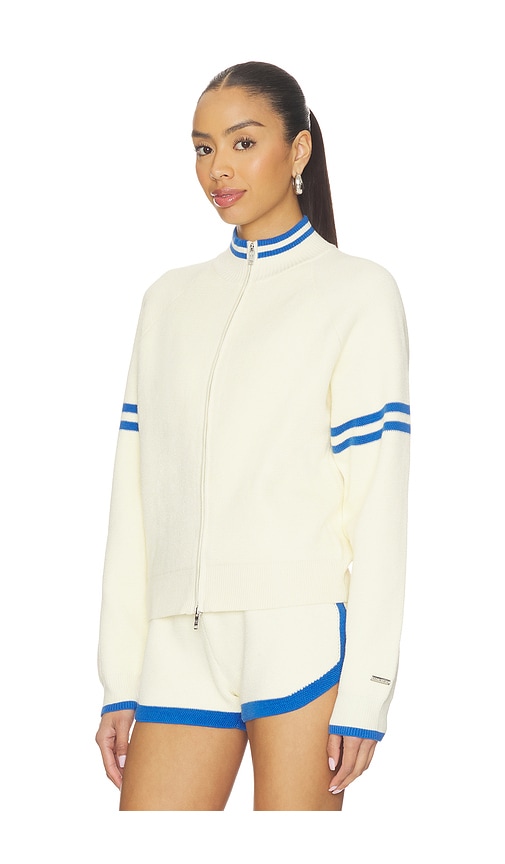  P.e Nation Strickjacke Odyssey In White,blue. Größe Xs. Also In S, M, L, Xl. 